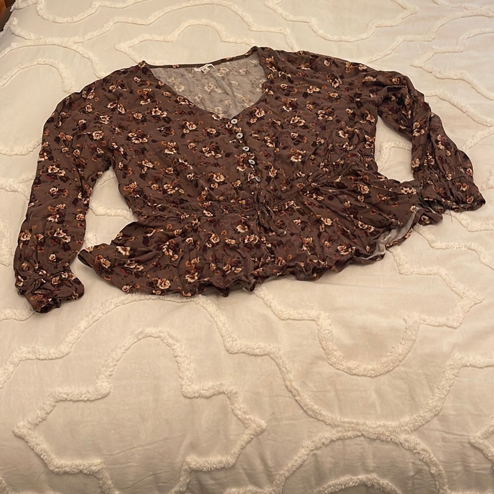 MAURICES cinch waist floral too. Size XL